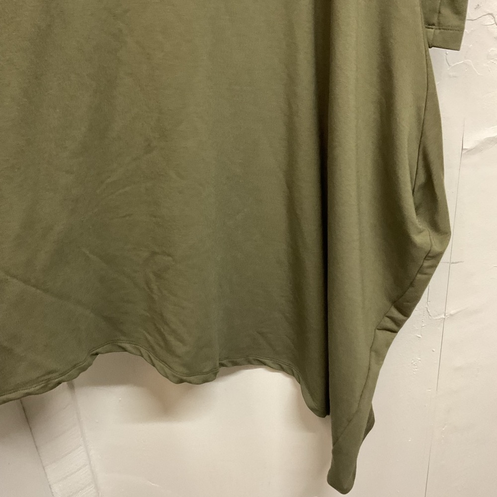 Green Marcella NYC Samantha Crewneck Asymmetric  Dress Size XS - Picture 4 of 8
